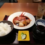 一幸 - 金目鯛の煮付け定食