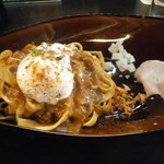 期間限定の味噌yellowまぜそばです