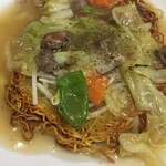 桔梗園 - 両面焼き　麺固め