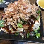 宮川橋もつ肉店 - ヂゴク豆腐300円