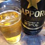 宮川橋もつ肉店 - ビールお代わり？