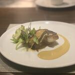 キャトルラパン - 鮑と平目