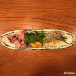 千陽 - 幸神目抜と根付きの芹