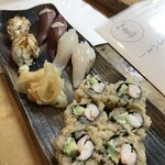 楽座 - 「穴子」は裏巻。