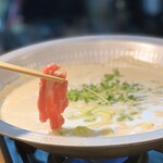 うまうま - グリーンカレーしゃぶしゃぶ