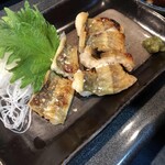すし居酒屋 樽 - あなごの白焼き