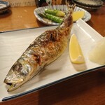 魚がし料理佃喜知 - いわし塩焼き