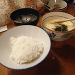 魚がし料理佃喜知 - とろろごはん