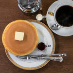 丸福珈琲店 - ホットケーキ、ブレンドコーヒー