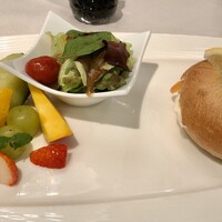 フランス料理　レ・セレブリテ ホテル日航大阪 - ベーフルサンドイッチセット