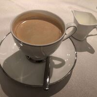 フランス料理　レ・セレブリテ ホテル日航大阪 - コーヒー（お代わり自由。嬉しいのはカフェオレなどもお代わりすることができること）