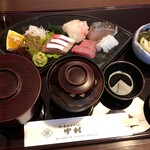 Washoku Resutoran Nakamura - 刺身定食並1620円