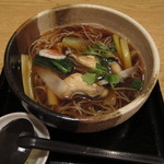 Tsutaya - 牡蠣南蛮蕎麦麺少なめ（800円）