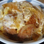 とんかつ二幸 - カツ丼アップ
