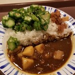 すき家 - オクラカレー ミニ