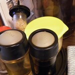 らーめんでぽっと - 調味料類