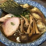 らーめん森や。 - 2019食べ納めの、三ツ星醤油　はるゆたか麺　ワンタン