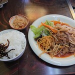 浜家 - 2019年12月　豚キムチ（ランチ）　700円