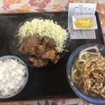 山崎家うどん - 2019/12/30
      焼肉定食 700円 うどん大 100円 天ぷら100円＝900円