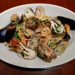 Trattoria Vomero - 魚介の漁師風ペペロンチーノとかなんとか（ランチ）