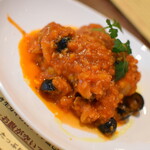 ワインバー バッカス - 地鶏手羽元のカチャトーラ（７５０円）２０１９年１２月