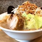 アヒル家 - 豚野菜ラーメン野菜増し