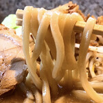 アヒル家 - 豚野菜ラーメン わしわし極太麺