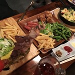 個室でシュラスコ&チーズ3時間食べ飲み放題 ミートパーク - 