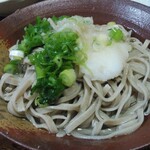 あみだそば はなれ - 二皿目(おろし＆ネギ＆だし)