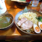 はぐるま - 塩つけ麺：６５０円（こいつも大盛り）