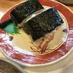 倭庵 黒石 - 伊勢海老海苔巻