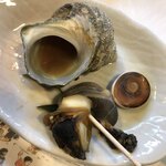 倭庵 黒石 - サザエ