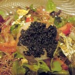 ラ プランシュ - 天然真鯛のカルパッチョのキャビア添え