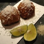 サンチャ フカミ - 里芋チーズコロッケ