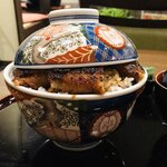 清月 - 特上鰻丼ライス大盛り