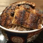 清月 - 特上鰻丼ライス大盛り