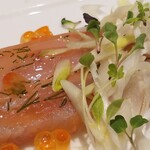 ファリナモーレ - ◆「平目と鮭のスモークのテリーヌ」