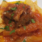 ファリナモーレ - ◆「山形牛ネック」 ～山形セルリーとトマトの煮込み手打ちショートパスタ～