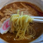 栄昇らーめん - 芳醇煮干味噌らーめん（800円）、味玉（50円）