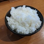 栄昇らーめん - 半ライス（100円）