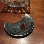 Bar Tetu - ゆで玉子の味がする塩。この塩もスゴイおいしかった。