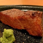 肉 もつ 土穂 - 福永さんの近江牛　三角