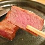 肉 もつ 土穂 - 福永さんの近江牛　三角