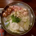 Taishuutorisakabatorinochomoramma - 鶏ちゃんこ鍋(鶏白湯)