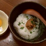 大衆鶏酒場 鶏のチョモランマ - 鶏そぼろTKG