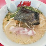 山岡家 - 朝ラーメン（味濃いめ・白髪ネギ）