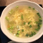 アジアティーク - ランチセットのスープ