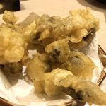 nodogurosouhonten - 能登牡蠣の天ぷら