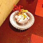 トラットリア・ラ・カパンナ - テーブルの飾り