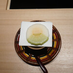 Nijou Yamagishi - 白味噌酒粕仕立て、せんべいをほぐして